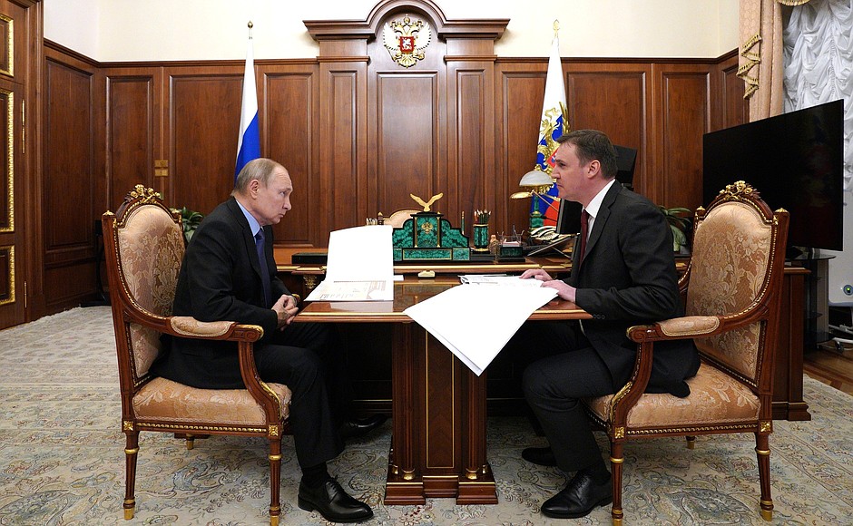 НСА: Президенту РФ Владимиру Путину об активном развитии агрострахования доложил Министр Дмитрий Патрушев НСА: Президенту РФ Владимиру Путину об активном развитии агрострахования доложил Министр Дмитрий Патрушев